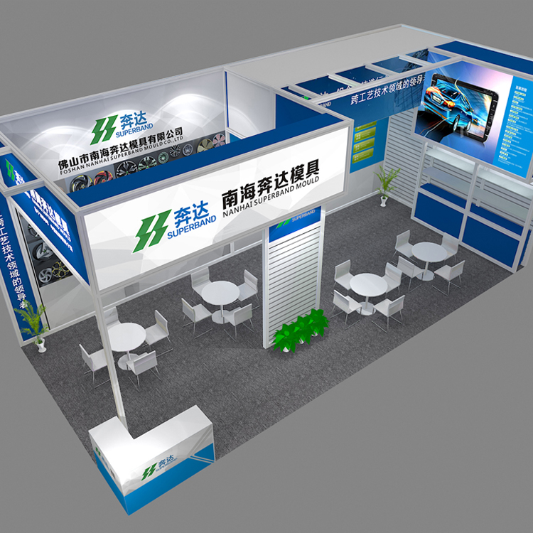 上海桁架展台设计搭建服务与专业工厂的完美结合