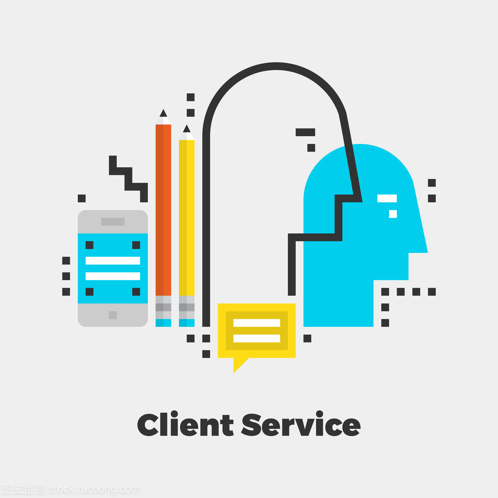 客户端服务图标设计 打造品牌与功能的视觉桥梁